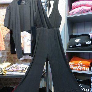 Blue Blush Black Playsuit Like New sz M